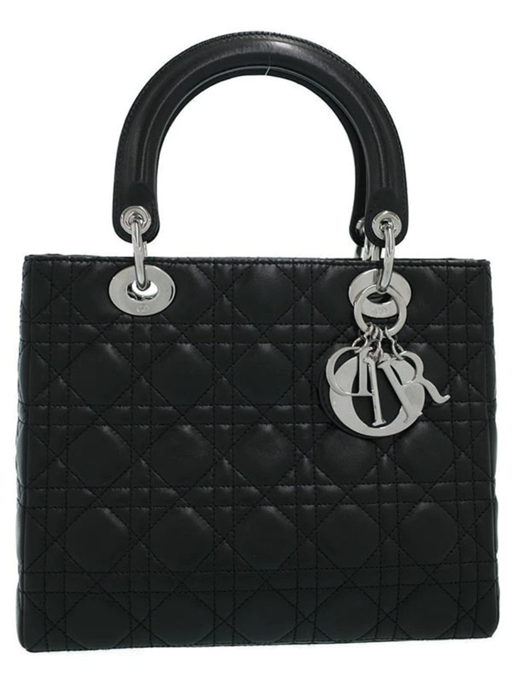 Christian Dior Cannage Quilted Lady Dior 2way bag